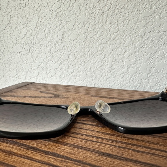 MCM MCM714SA 001 Sunglasses Black/Grey Gradient Lenses Square Shape 56mm - Picture 5 of 6